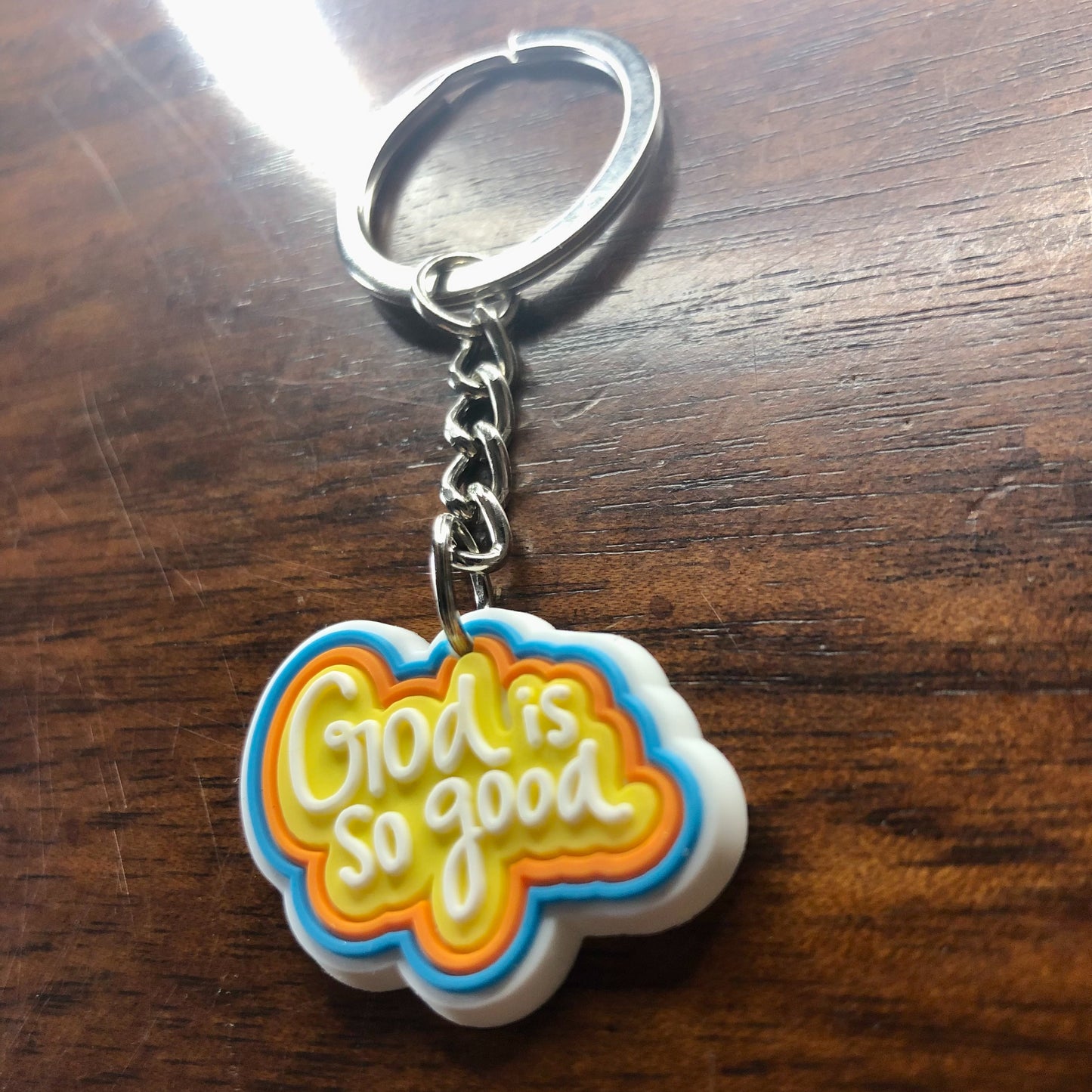 God Is So Good Keychain