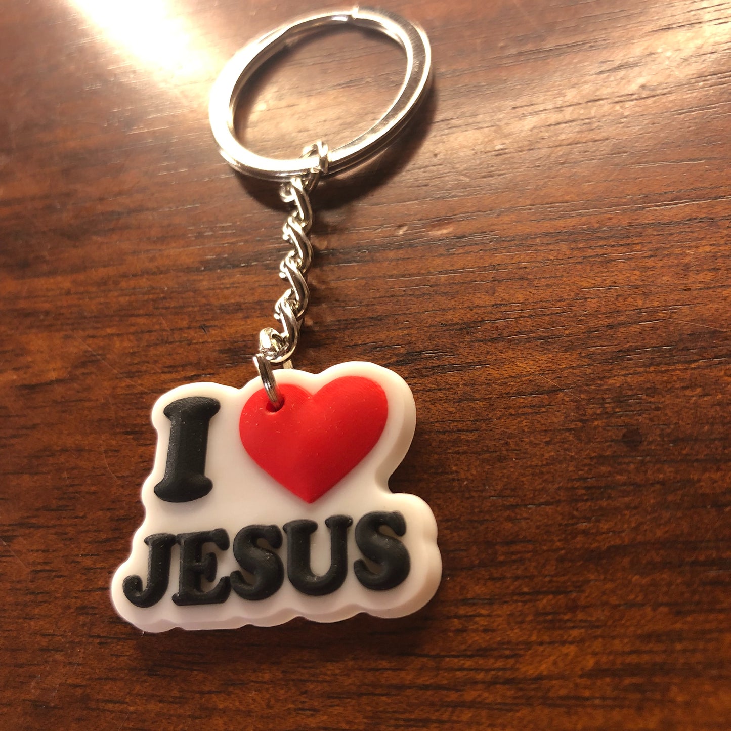 I Love Jesus Keychain