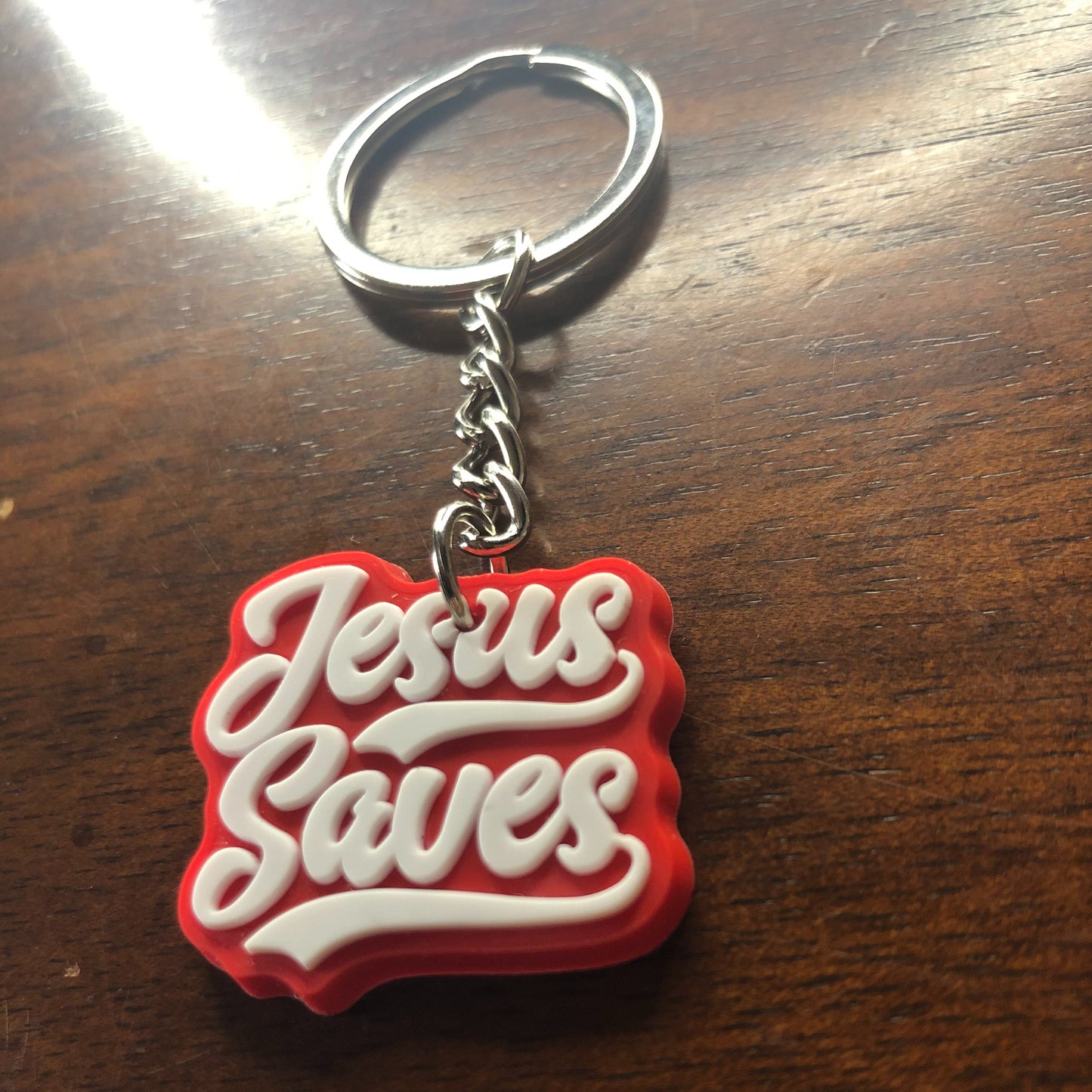 Jesus Saves Keychain