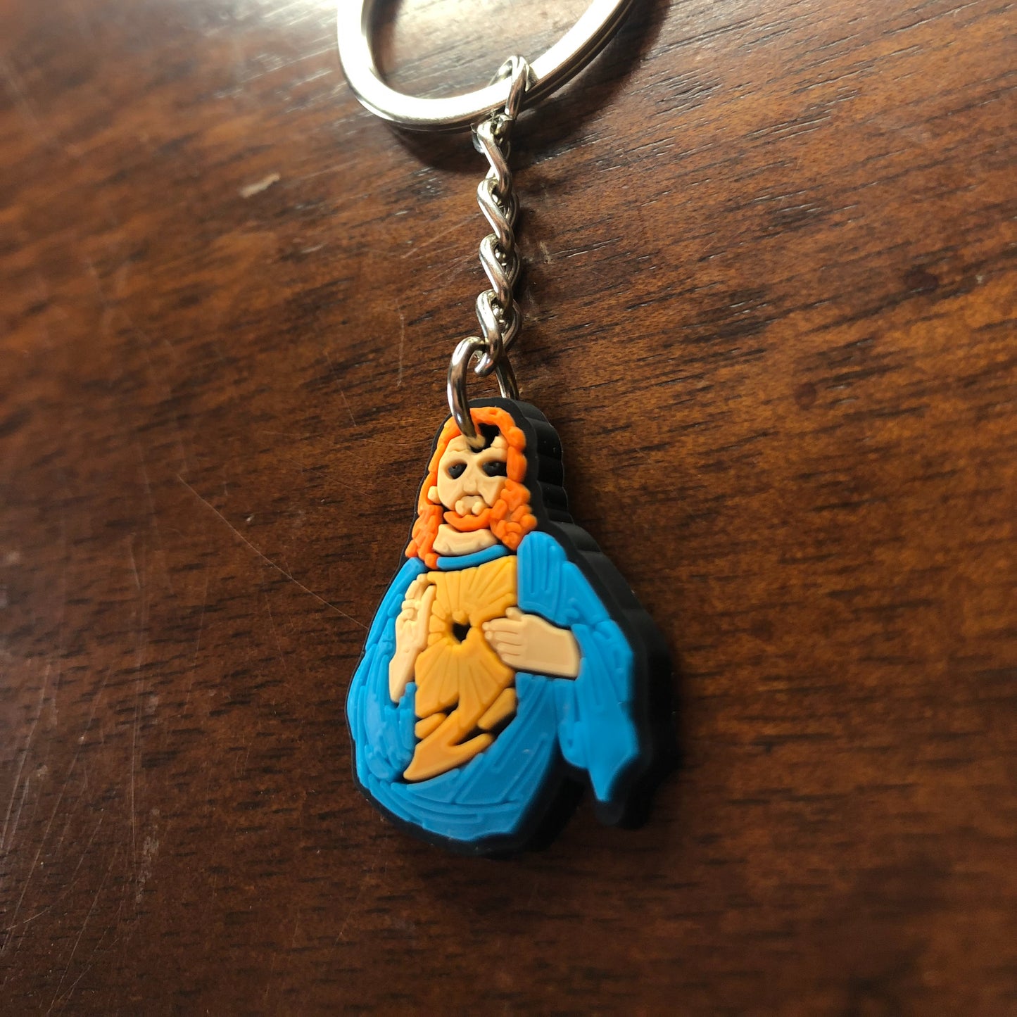 Open Heart Keychain