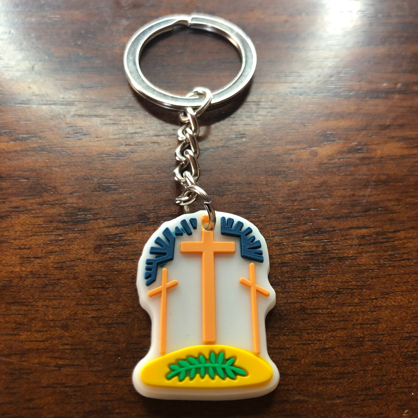 Cross Calvary Keychain
