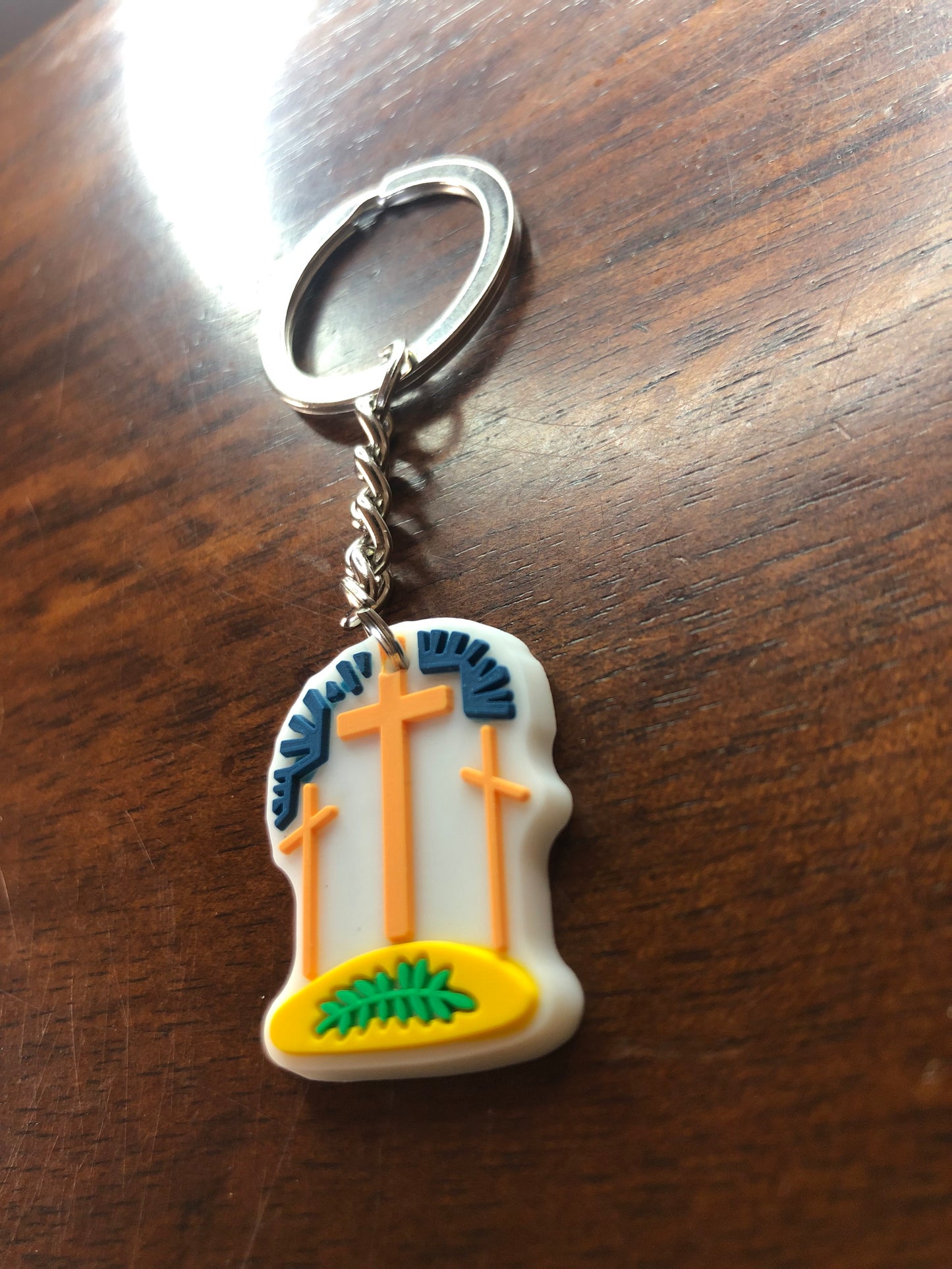 Cross Calvary Keychain