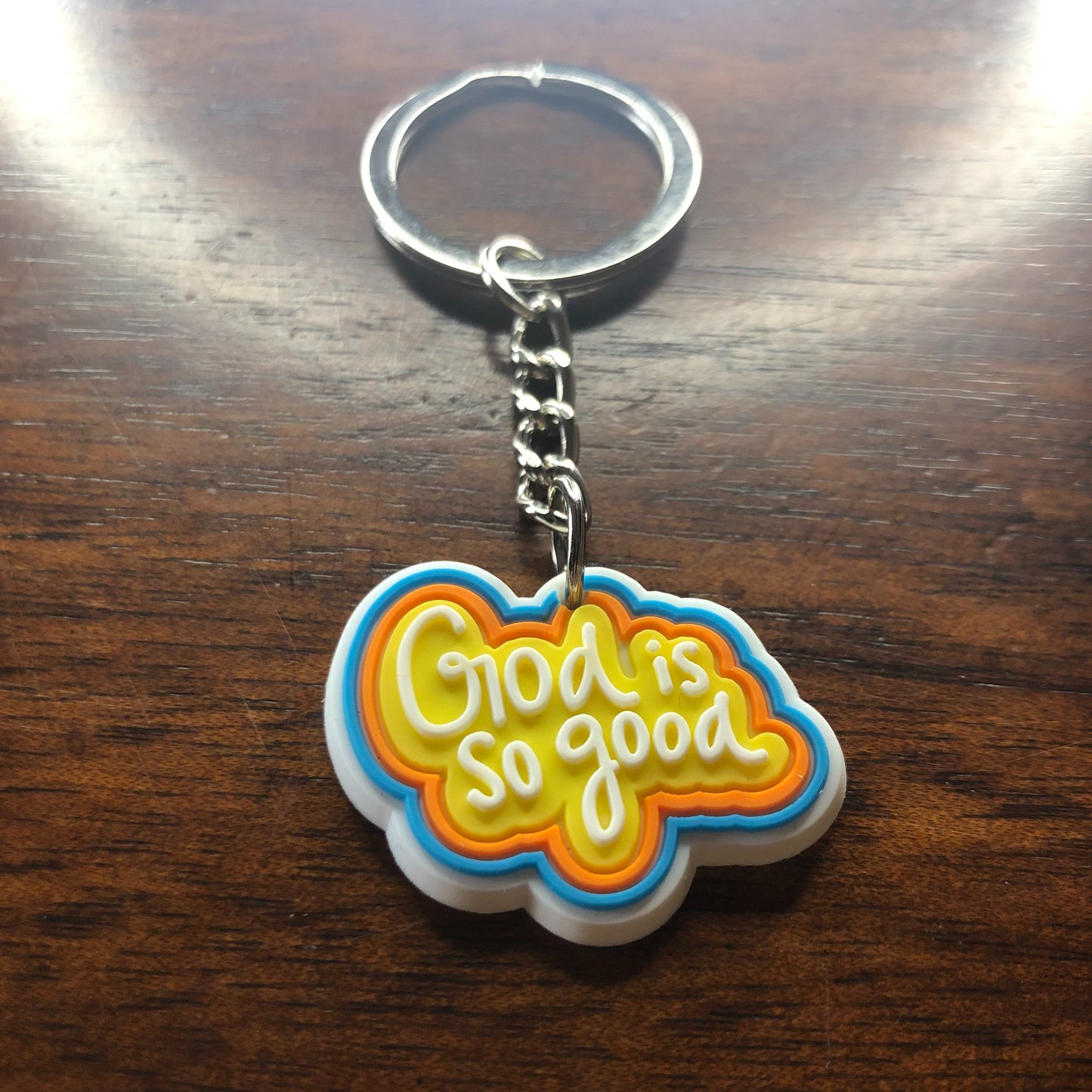 God Is So Good Keychain