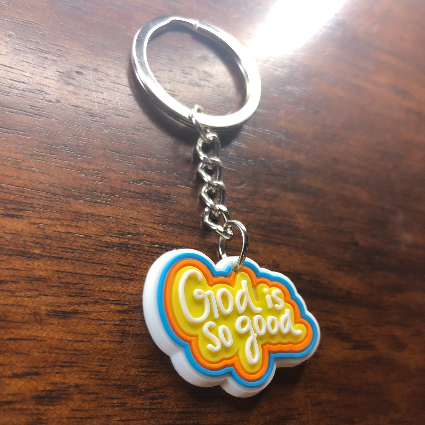 God Is So Good Keychain