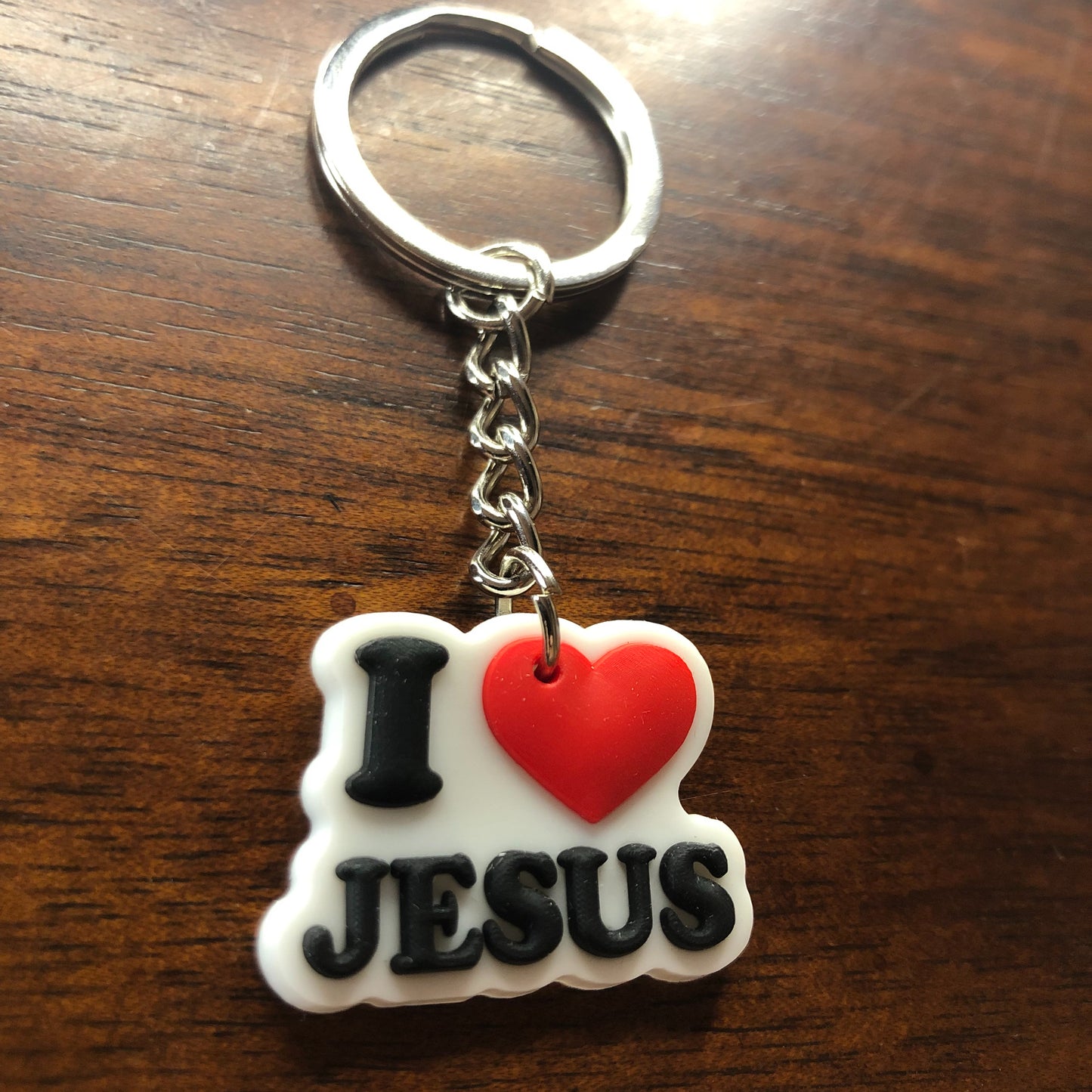 I Love Jesus Keychain