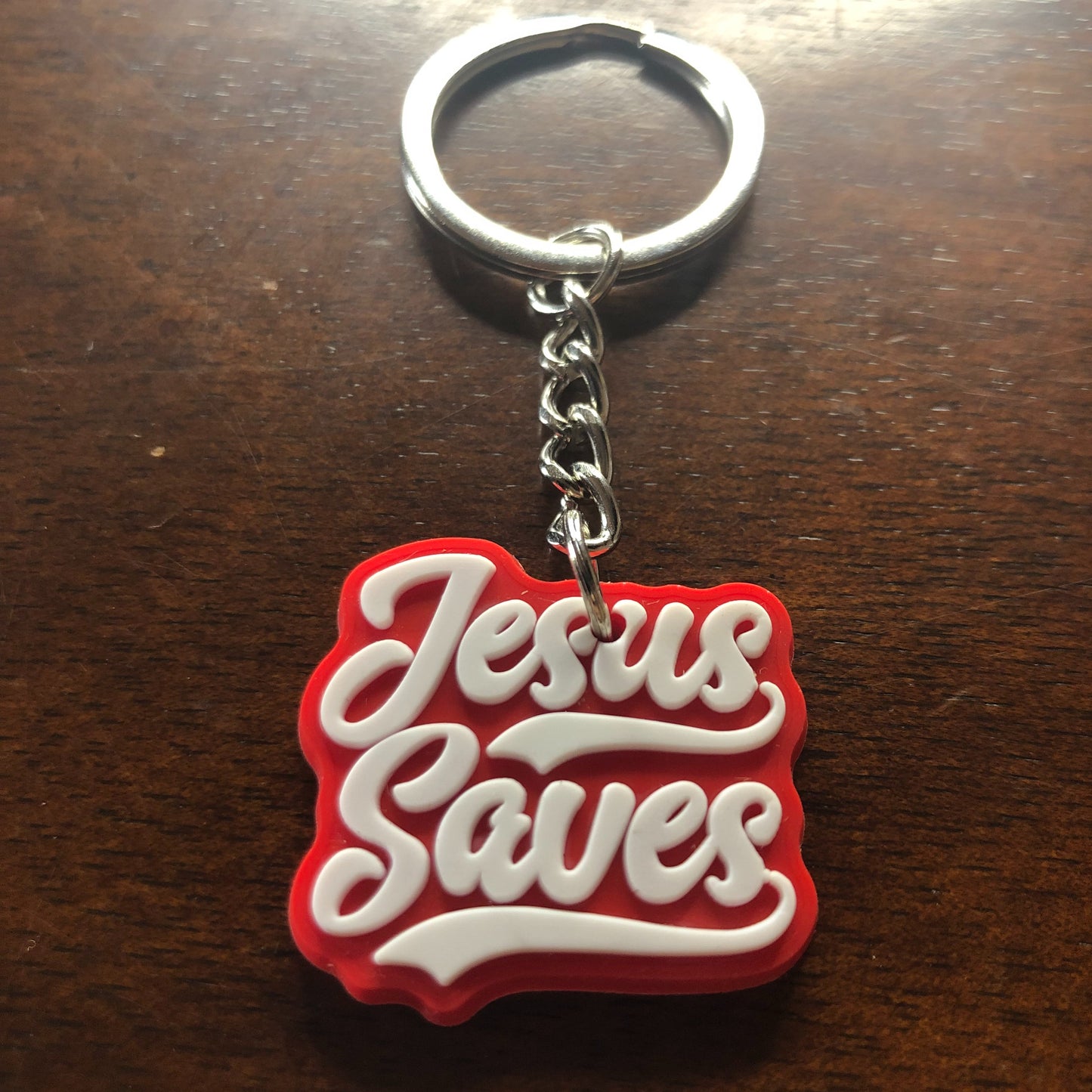 Jesus Saves Keychain