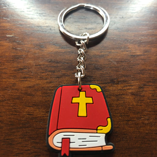 New Testaments Bible Keychain