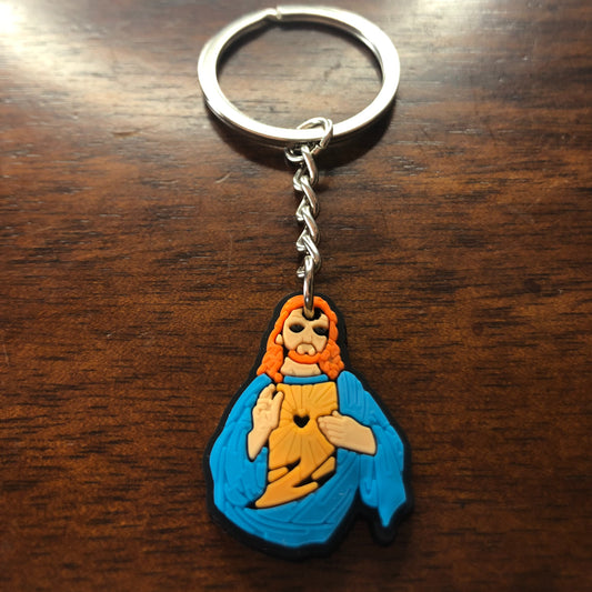Open Heart Keychain