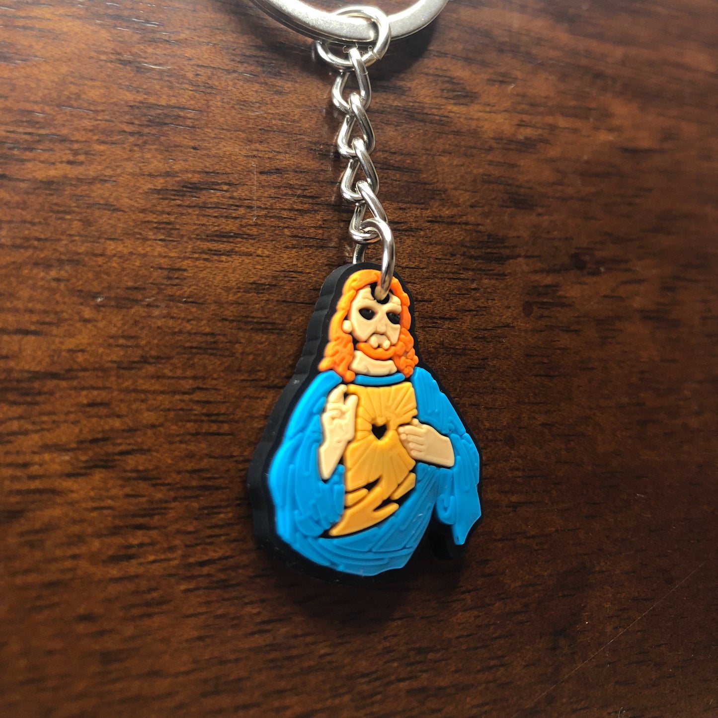 Open Heart Keychain