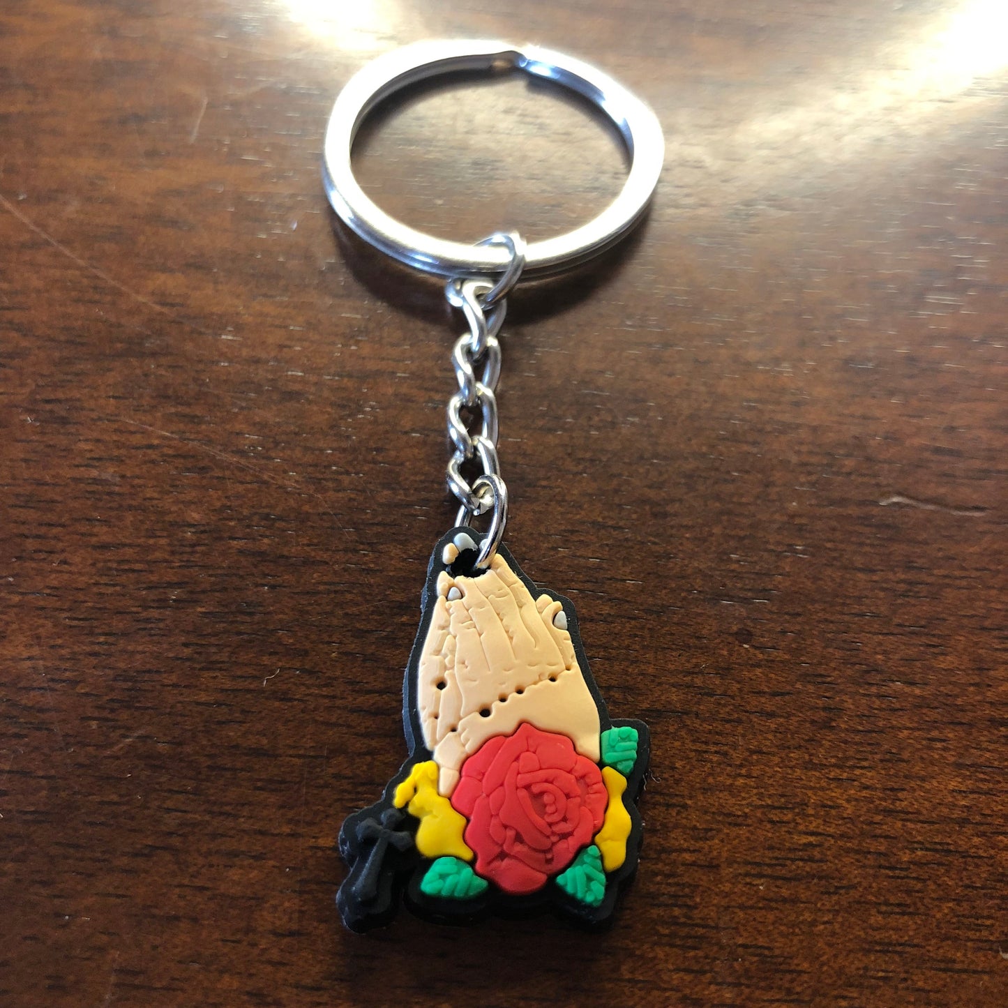 Prayer Hands Keychain