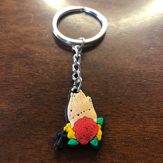 Prayer Hands Keychain