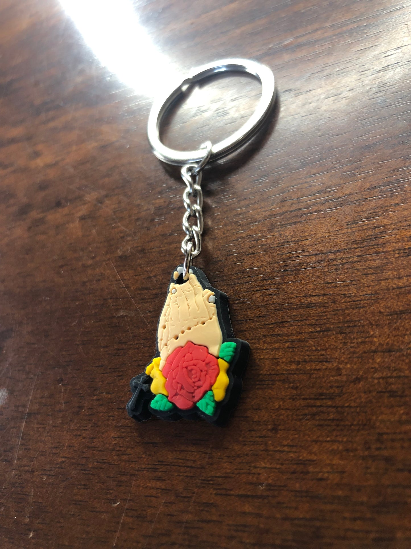 Prayer Hands Keychain