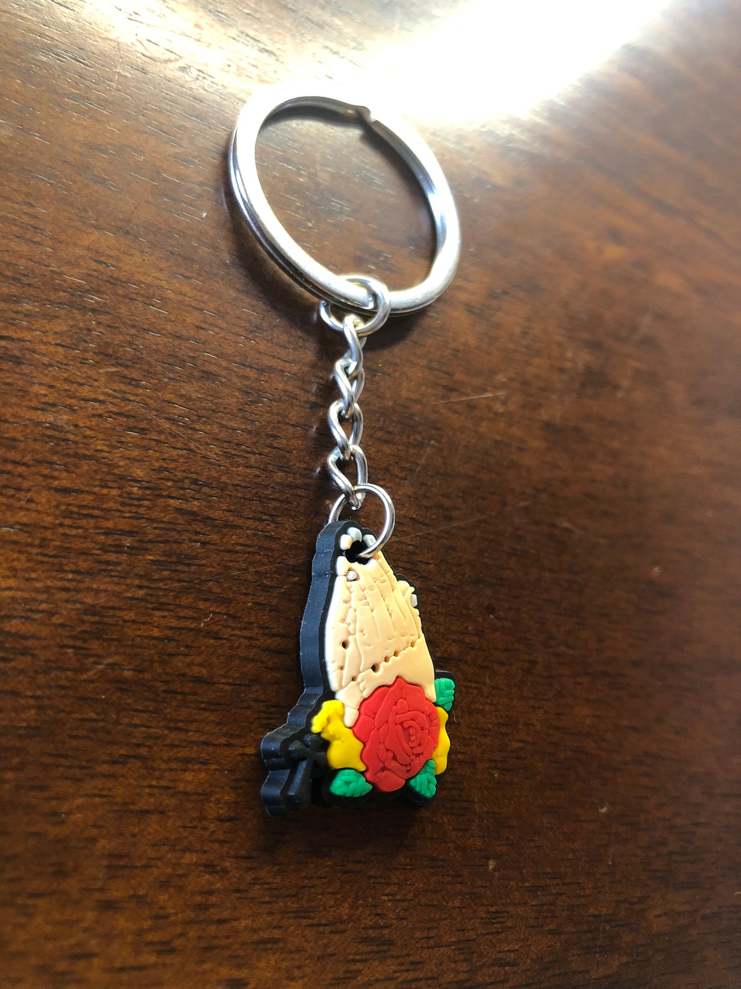 Prayer Hands Keychain