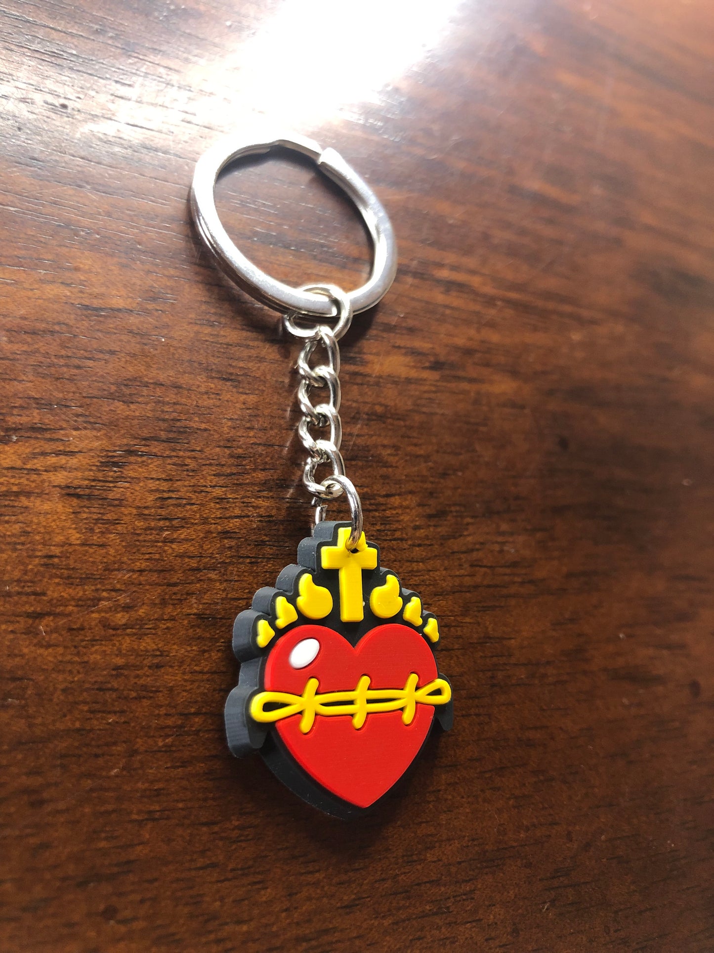 Sacred Heart Keychain